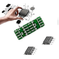 Miniatyrbild 5 av 5: (4M) 2x2M Expansionschip + Expansionskort för UVK5 UVK6 Intercom Expansionstillbehör