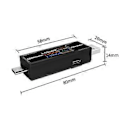 Miniatyrbillede 4 af 5: TVA3006 Højpræcisions Volt-Ammeter Effektmåler Type-C USB Spændings Ammeter Meter Tester