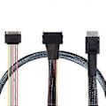 Pikkukuva 5 / 5: Oculink SFF-8611 4I - PCIe SFF-8639 U.2 NVMe SATA 15P urosvirtakaapeli palvelimille ja tietokonetarvikkeille
