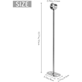 Miniatyrbild 4 av 5: Takfäste, Robe Pipe Bracket, 25mm Diameter, Robe Rod Lever Support Bracket Pipe Flange Socket 2 st (350mm)