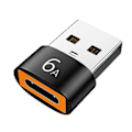 Miniatyrbild 1 av 5: 1 st 6a Typ C Till Usb 3.0 Otg Adapter Usb C Hona Till Usb Konverter För ,