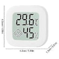Miniatyrbillede 5 af 5: Mini Bærbar LCD Digitalt Termometer Hygrometer Indendørs Rumtemperatur Fugtighedsmåler Sensor Udendørs Termometre Måler