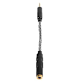 Miniatyrbilde 4 av 5: 4,4 mm til 2,5 mm lydkabel Profesjonell hun til hann hodetelefonadapterkabel for lydavspillere med 2,5 mm nced-porter, kjølig grå