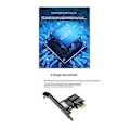 Miniatyrbillede 5 af 5: 2.5g Single Port Gigabit Netværkskort 2500m I225 Pci-e Kablet Netværkskort Desktop Spil Gaming Netværkskort