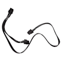 Miniatyrbillede 3 af 5: 2 stk. Pci-e 8pin 1 til 2 Port 6+2pin Splitter Kabel Dobbelt Pcie 8 Pin 6pin Til V550 V650 V7