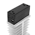 Miniatyrbilde 2 av 4: BERM DC til DC Solid State Relé med Kjøleribbe Inngang 3-32VDC Utgang 5-220VDC Sikker SSR Modul 120A