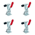 Miniatyrbild 5 av 5: 4-pack Vertikala Snabbkopplingsspännare 100 kg/220 lbs Kapacitet Handverktygsset