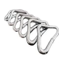 Miniatyrbillede 5 af 5: 10 stk. Metal trekantringe spænde V-ringe til reparation af trampolindele