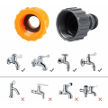 Miniatyrbilde 5 av 5: Slangekobling Hage Slange Tilkoblingssett.1Dyse,5 Slange Ende Hurtigkobling,1Slange Vannstopp Kobling,2 Dobbel Hunn Snap Kobling,2 Slange Kran
