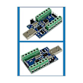 Miniatyrbild 4 av 5: Stm32f103c8t6 USB-gränssnitt 10 Chl 12bitars AD-samplingsdatainsamling Stm32 Uart-kommunikation