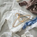 Miniatyrbillede 3 af 5: Rattan Bøjle til Tøj - Børnetøjsarrangør - Børnebøjle - Børneværelsesdekoration - Bøjle til Tøj