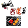 Pikkukuva 3 / 5: Scale Lugga Köysikatto Teline Kiinnitys 1:10 Rc Crawler Auto Axial Scx10 90046 4 6 Reat N8 V