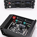 Miniatyrbild 2 av 5: DC-12V 4CH Effektförstärkare RMS 4x60W Bil Ljud Förlustfri Uppgradering Plug and Play Ljudförstärkare för Bil Stor Skärm