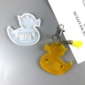 Miniatyrbillede 2 af 5: Diy And Duck Nøglering Form Crystal Epoxy Kreativ Silikoneform Kærlighedsgave