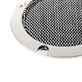 Miniatyrbild 4 av 5: 2 st 3\" tum Svart o Högtalarskydd Dekorativ Cirkel Metallnätgaller