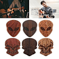 Miniatyrbild 2 av 5: Ukulele Plektrum Elektrisk Gitarr Plektrum Musikgåva Gitarr Bas Plektrum Träplektrum