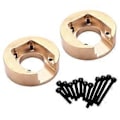 Miniatyrbilde 1 av 5: 2 stk. 110G Messing Motvekt Balansevekt for CR3.4 KHAMBA CR1.8 Yucatan RC Crawler Bil Oppgraderingsdeler
