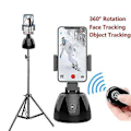 Miniatyrbillede 5 af 5: Automatisk Ansigtssporings Kamera Gimbal Stabilisator Smart Fotografi Holder 360 Graders Rotation Selfie Stick Til