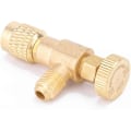 Miniatyrbillede 3 af 5: Sikkerhedsventil til aircondition-køleventil R410a R22 Flydende sikkerhedsventiladapter til kølemiddelstyreventil til aircondition-flowventil