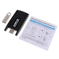 Pikkukuva 1 / 5: 1800M USB WIFI 6 -sovitin, kaksoisantenni, verkkokortti AX1800, kaksitaajuuksinen 2.4/5 GHz WiFi-sovitin WIFI6 PC-tietokoneille, kannettaville ja tableteille