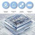 Miniatyrbilde 4 av 5: Smart Air Tracker for Find My (IOS) Nøkkel Finner Gjenstands Lokalisator for Bagasje Lommebok Sykkel IP67 Vanntett 32x32mm,B