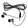 Pikkukuva 1 / 5: 3,5 mm:n langalliset nappikuulokkeet stereomusiikilla, älypuhelimen kuulokkeet, handsfree-mikrofoni