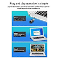 Miniatyrbilde 1 av 5: 900Mbps WiFi 6 USB Adapter Bluetooth 5.3 USB Dongle Trådløst Nettverkskort Dual Band 2.4/5G Gratis Driver for PC Laptop
