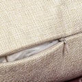 Pikkukuva 5 / 5: Rakastan sinua enemmän kuvio puuvilla pellava tyynynpäällinen, 20 x 20 tuumaa