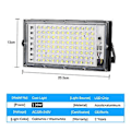 Miniatyrbilde 2 av 5: 100W IP65 Vanntett Vegglampe LED Gårdsplasspære Høyeffektsbelysning