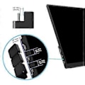 Miniatyrbild 2 av 5: 2 ST 180 Grader 4K 60Hz Adapter U-Formad Mini -Kompatibel Förlängare Omvandlare för Monitor, Laptop, Tablet, Kamera