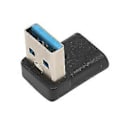 Pikkukuva 4 / 5: Oikeakulmainen USB C - USB A -sovitin 10 Gbps Plug and Play USB A 3.0 uros - USB C 3.1 naaras -sovitin PC-kannettavalle
