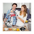 Miniatyrbilde 4 av 5: 2 stk. tutdeksel for Ninja blenderlokk, for Ninja blender 72oz kanne lokk klaff tutdeksel, klar
