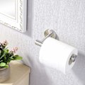 Pikkukuva 2 / 5: WC-paperiteline seinälle kiinnitettävä WC-paperiteline WC-paperiteline ruuvi 12CM WC-paperiteline harjattu ruostumaton teräs