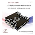 Miniatyrbillede 2 af 5: -HT21 2.1 Subwoofer Kanal Bluetooth Digital Effektforstærker Board Modul Høj og Lav Tone Subwoofer 160WX2+220W