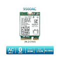 Miniatyrbillede 2 af 5: 9560ngw Wifi +antenne 1730mbps Trådløs Ac 9560 Dual 2.4g+5g Bt 5.0 802.11ac M.2 Cnvi 9560