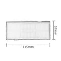 Miniatyrbilde 5 av 5: For S8 S8+ S8 Pro Ultra G20 Støvsuger Reservedeler Sidebørster Filtre Moppeputer Støvposer