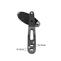 Miniatyrbillede 3 af 5: T-formet Carbon Fiber Fiskegreb 8x5mm Dobbelte Huller Fiskerulle Rocker Til Trolling Hjul Acce