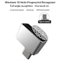 Pikkukuva 2 / 5: Mini USB -sormenjälkilukija Windows 7/10/11 -käyttöjärjestelmille, Type-C -biometrinen skanneri kannettavalle tietokoneelle, PC:n sormenjälkilukitusmoduuli