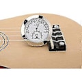 Miniatyrbild 4 av 4: Rund Termometer Hygrometer Luftfuktighet Temperaturmätare För Violin Gitarr Instrumentvård (2st, Guld)