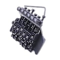 Miniatyrbilde 5 av 5: Elektrisk gitar Hardtail Bro Saddle for 6 strenger for Fender Erstatning for w