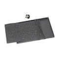 Miniatyrbilde 1 av 5: Prosjektorbrett Brakett Stativ Gulv-Til-Tak Brett for Stativ Datamaskin Gulvstående Brakett Panorering-Tilt 39cmx29cm
