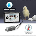 Miniatyrbillede 2 af 5: Zfx-w9002 Smart Termostat Digital Temperatur Fugtighedskontrol Inkubator 360 Automatisk Æg Vending