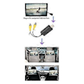 Miniatyrbild 2 av 5: USB till CVBS Videoutgång Adapter Box Gränssnitt Anslut till Monitor Display Enhet för Android Radio Multimedia(A)