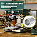 Miniatyrbild 4 av 5: För 8 Mindre Stål Dosering Er, För 5m 870 Espresso Dosering