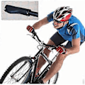 Miniatyrbillede 5 af 5: Brune Cykelgreb Læder Styr Cykel Ergonomisk Design Skridsikker Mikrofiber Med Aluminium Legering Dobbelt Lås-på Bar Covers Til Mountainbike Racercykel