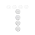Miniatyrbilde 2 av 5: For 4 Pro Led Lampe Deksel Beskyttelse Komponent +tape 4 Nie 4pro R