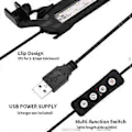 Miniatyrbillede 3 af 5: Akvarium LED Lys Til Fisketank Timing 3t 6t 12t USB Akvatisk Lampe Plantelys