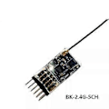 Miniatyrbilde 3 av 5: ELRS 2.4Ghz 5CH PWM ExpressLRS Mottaker med 2DBi 2.4G Kobberrør Antenne PWM/CRSF Protokoll for RC FPV Fastvinge Drone