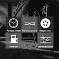 Miniatyrbild 2 av 4: Android Navigation TPMS med 4 Sensorer Larmsystem USB Android Bil TPMS Trådlös Överföring Däckövervakning (Extern)