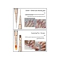 Miniatyrbillede 2 af 5: 5 stk. Dobbelt Art Uv L Extens Bru Ing Værktøjer Fransk Stribe Ing Pen M